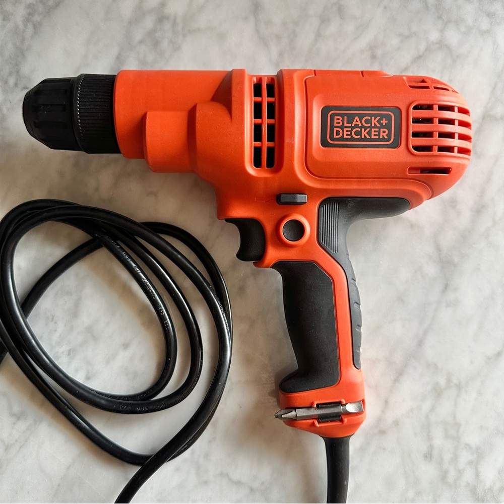 Black and Decker Power Drill with Cord DR260